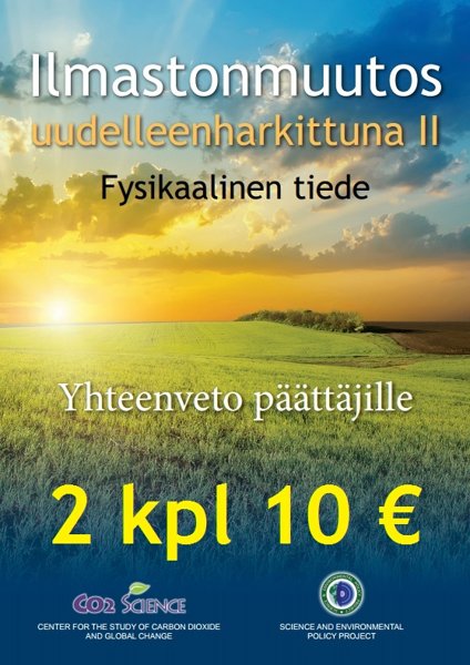 Product image of  CCR-II: Fysikaalinen tiede, yhteenveto päättäjille, 2kpl paketti