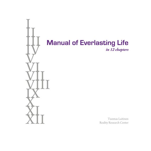 Product image of  Manual of Everlasting Life