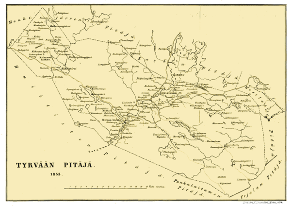 Product image of  Tyrvään kartta (5 kpl)
