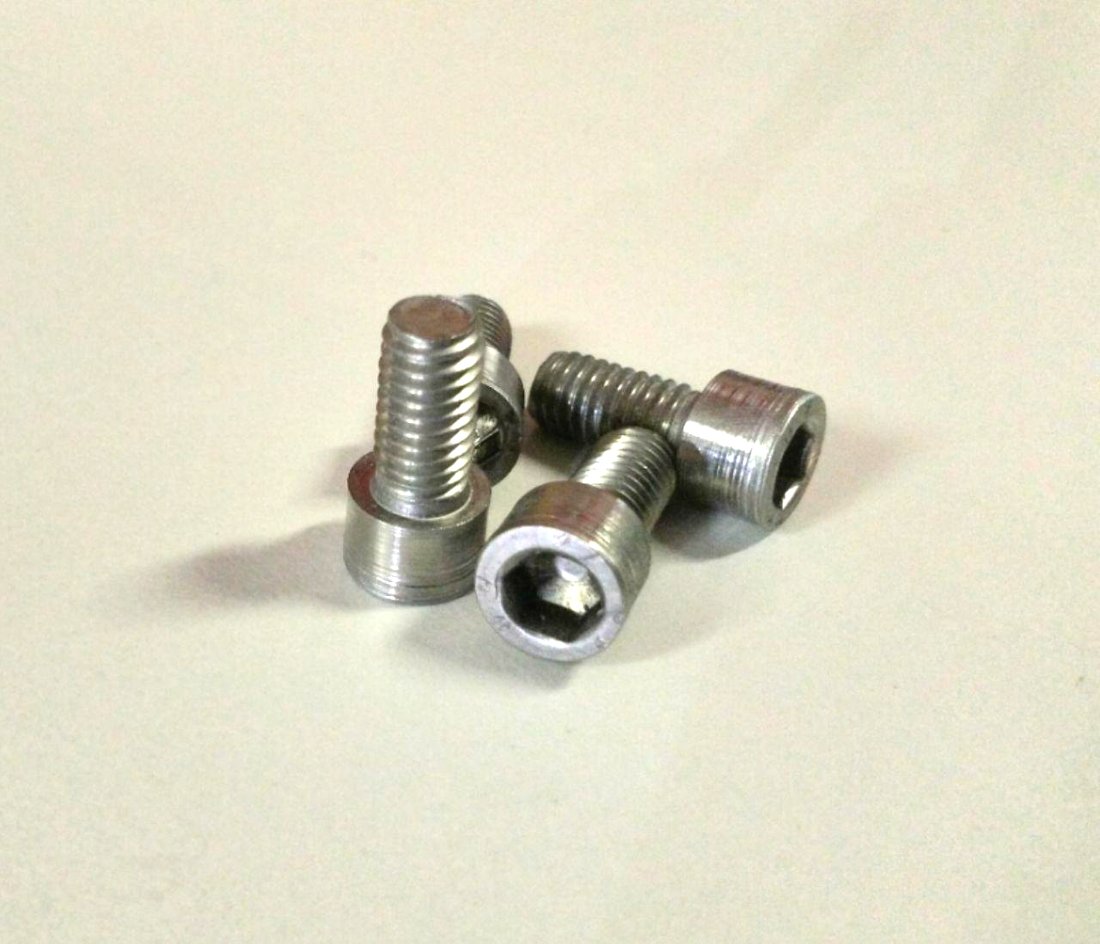 Cam bolts, M6 x 12, 4pcs — Alshain Oy