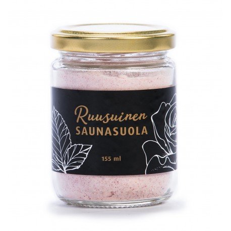 Product image of  Ruusuinen saunasuola, nyt iho kuntoon saunoen!