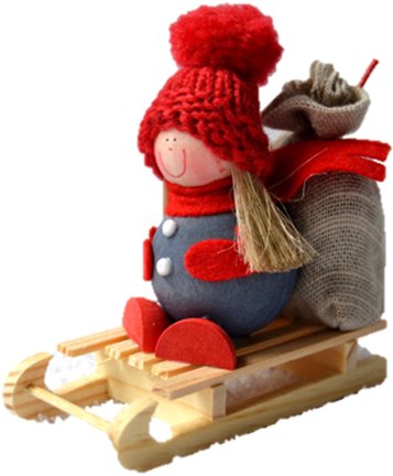 Product image of  TYTTÖ, KELKKA & SÄKKI; FLICKA, SÄCK & KÄLKE; GIRL, SLEIGH & BAG