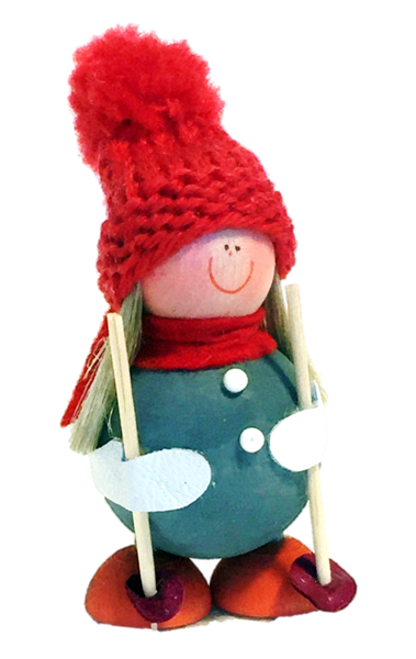 Product image of  TYTTÖ JA KÄVELYSAUVAT; FLICKA MED STAVAR; NORDIC WALKING GIRL