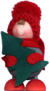 Product image of  TONTTUPOIKA JA KUUSI; TOMTEPOJKE M GRAN; TONTTU BOY W CHR. STREE