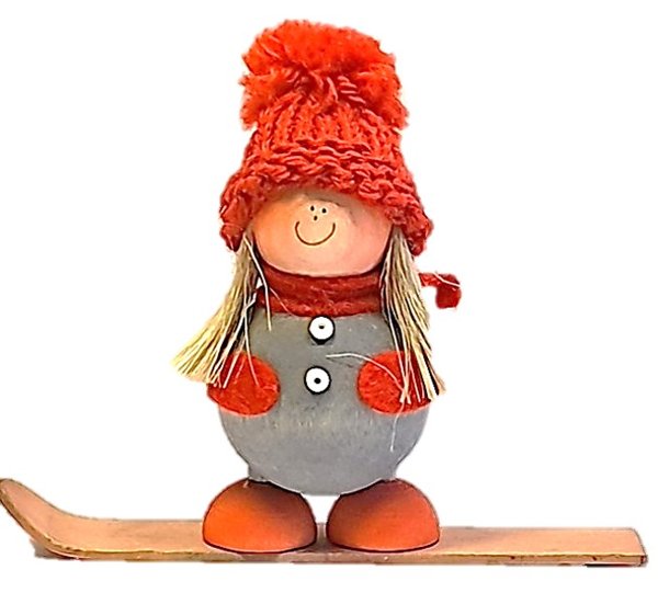 Product image of  LUMILAUTAILIJATYTTÖ; FLICKA MED SNOWBOARD;  GIRL W SNOWBOARD