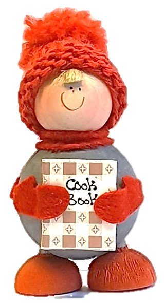 Product image of  POIKA JA KEITTOKIRJA; POJKE M KOKBOK; BOY W COOKBOOK
