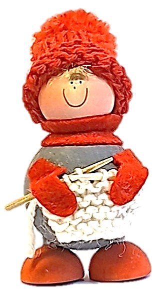 Product image of  KUTOVA TONTTUPOIKA; STICKANDE TOMTEPOJKE; KNITTING BOY