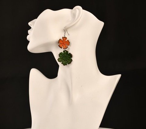 Product image of  Tuplakukka - oranssi-vihreä