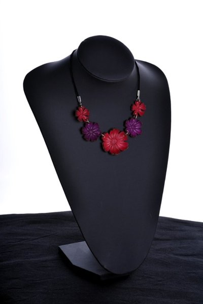 Product image of  Pieni kukkakääty - punainen-violetti