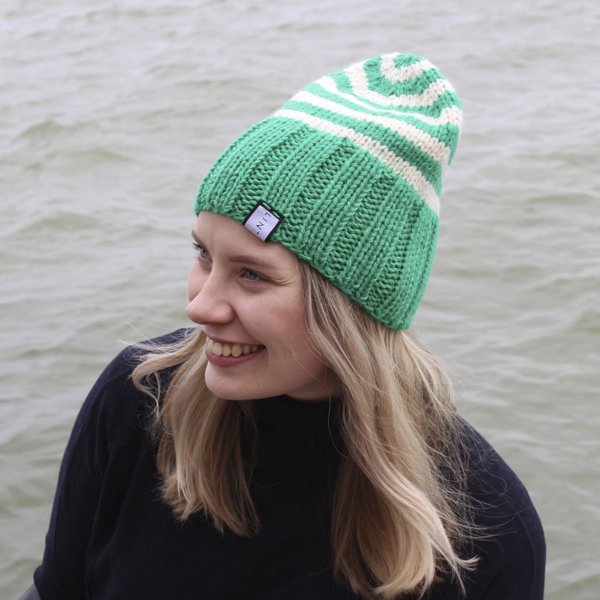 Product image of  Meriraita-pipo vihreä