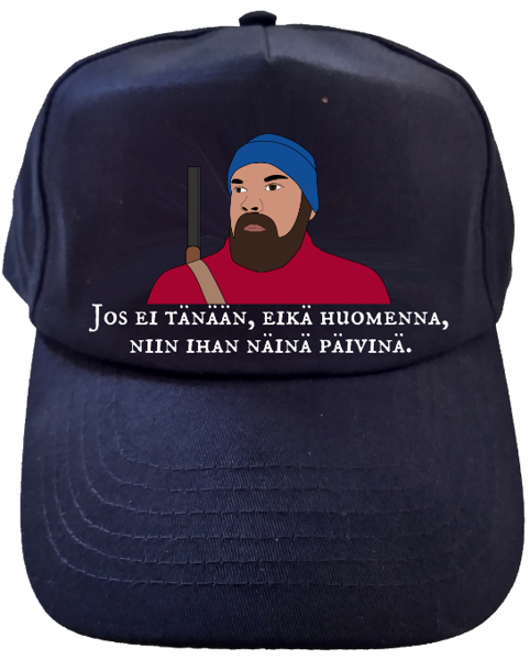 Product image of Lippalakki - Baseball - Jos ei tänään, eikä huomenna... - Musta