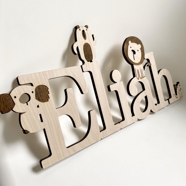 Product image of  Iso Nimikyltti - Tyyli 2. Eläimet.