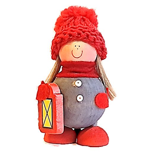 Product image of  TONTTUTYTTÖ JA LYHTY, TOMTEFLICKA M LYKTA, TONTTU GIRL W LANTERN