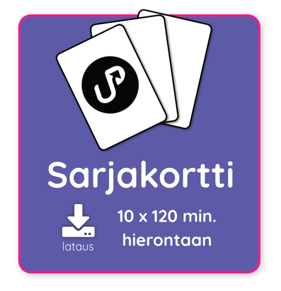 Product image of  Sarjakortti 10 x 120 min. hierontaan - Lahden toimipisteisiin