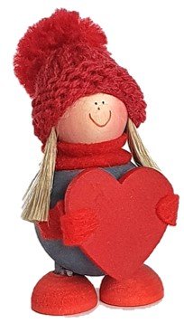 Product image of  RAKASTUNUT TONTTUTYTTÖ; TOMTEFLICKA M HJÄRTA; TONTTUGIRL IN LOVE