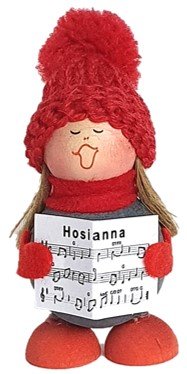 Product image of  HOOSIANNATYTTÖ; HOSIANNAFLICKA; SINGING GIRL TONTTU
