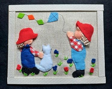 Product image of  Tilkkulapset taulu