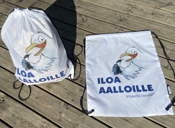 Product image of  ILOA AALLOILLE -narureppu (eko) valkoinen