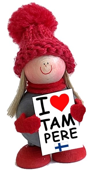 Product image of  I Love Tampere - Tyttö, Flicka, Girl