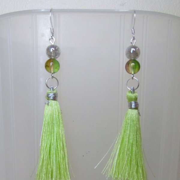 Product image of  Hapsu-korvakorut, vaaleanvihreä