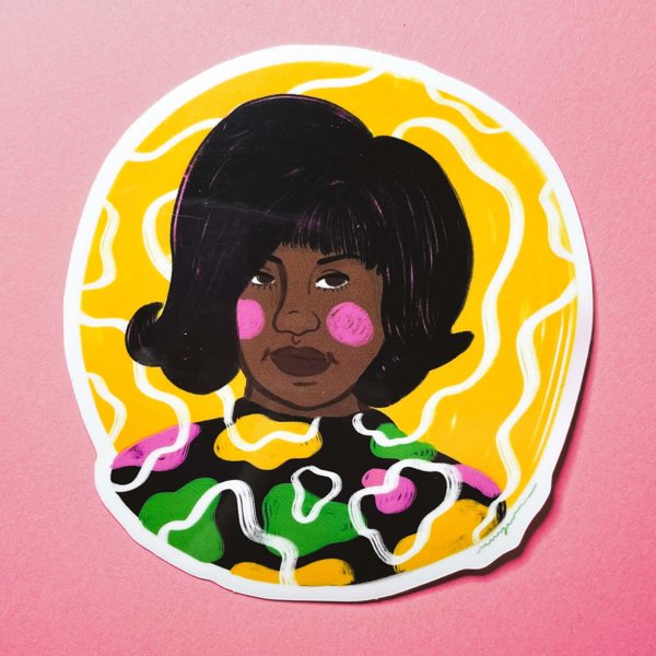 Product image of  MUIJA Aretha Franklin vinyylitarra