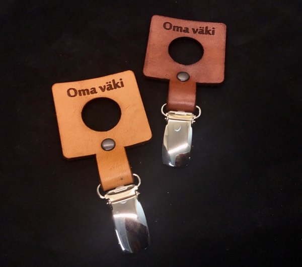Product image of  Pyyheklipsu ”oma väki” vaalean ruskea