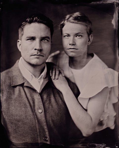 Product image of  5x7" Wet plate portrait