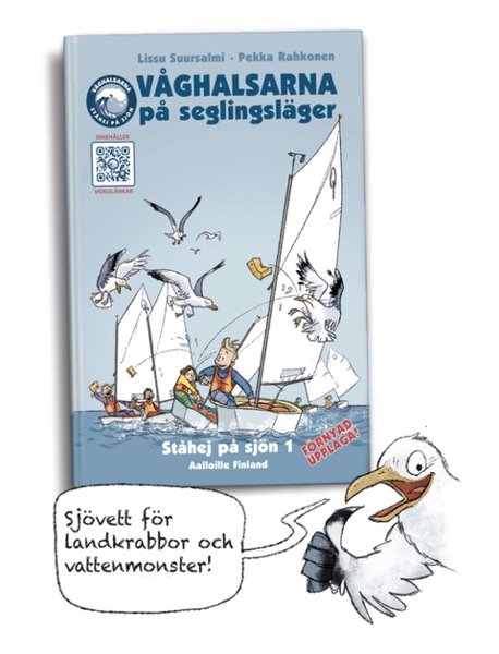 Product image of  Våghalsarna på seglingsläger (6-12 år)