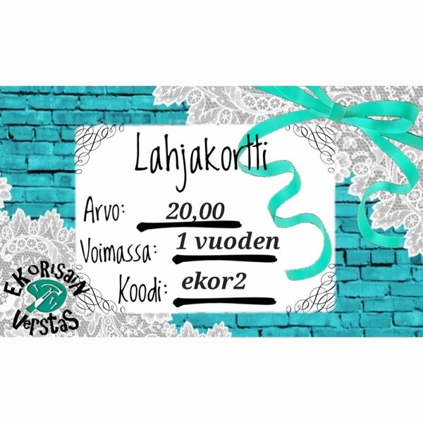 Product image of  LAHJAKORTTI 20€