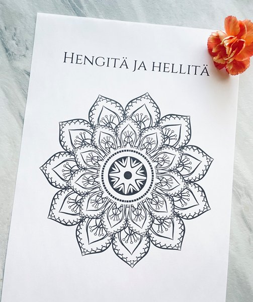 Product image of  Mandala - tulostettava värityskuva