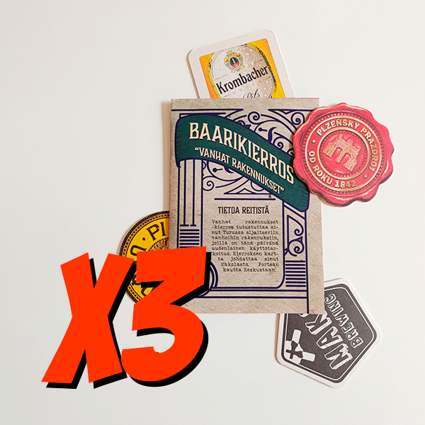 Product image of Kierros kolmelle hengelle