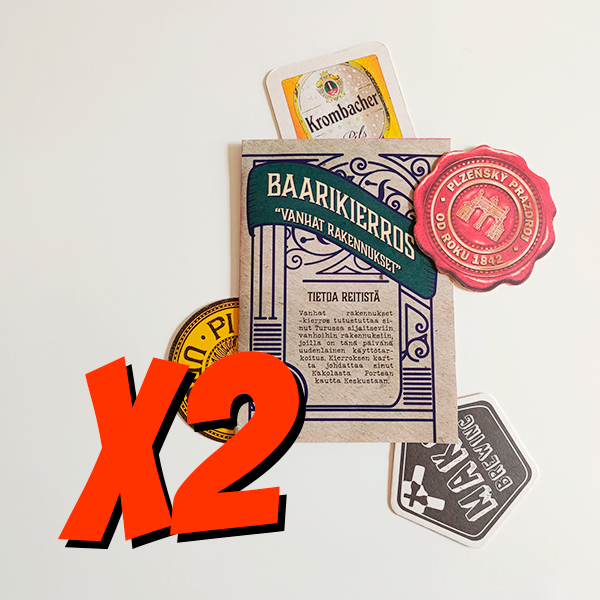 Product image of Baarikierros kahdelle hengelle