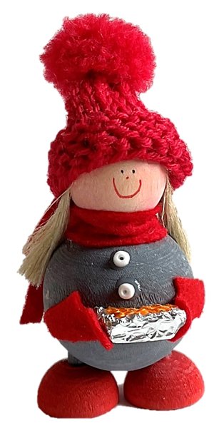 Product image of  Tyttö ja joululaatikko, Flicka med gratäng, Girl w Gratin