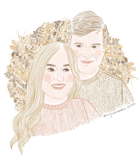 Product image of  MUIJAVAARA Potrettikuvitus 2 henkilöä