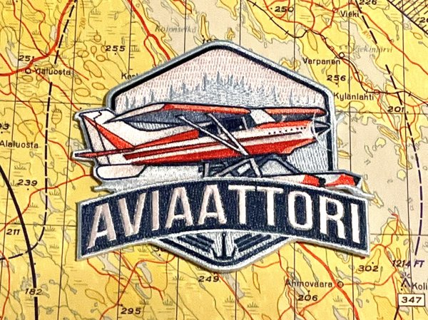 Product image of Aviaattori -hihamerkki, silitettävä