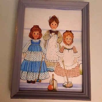 Product image of  Paperinukke taulu TARJOUS LOPPUERÄ!!!