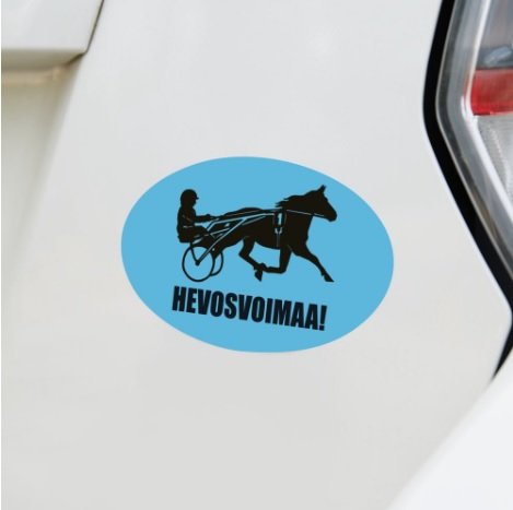 Product image of  Hevosvoimaa! Puskuritarra