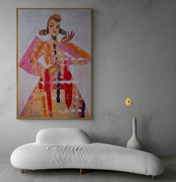 Product image of  Maalaus: Entä sitten | Painting: So What