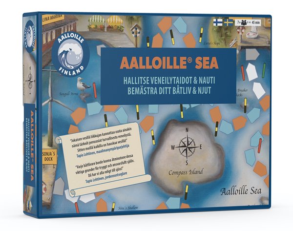Product image of  UUSI Aalloille SEA -veneilylautapeli