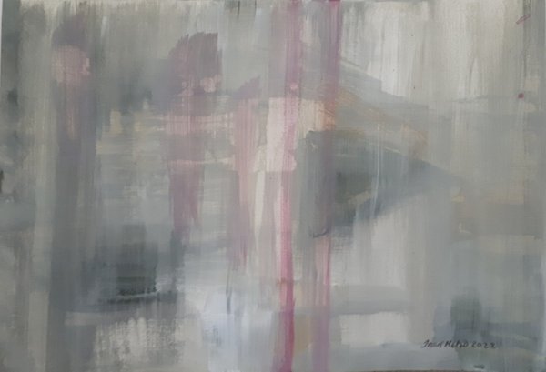 Product image of  Valoa kohti, akryylimaalaus, koko A4 , ITSE KEHYSTETTÄVÄ