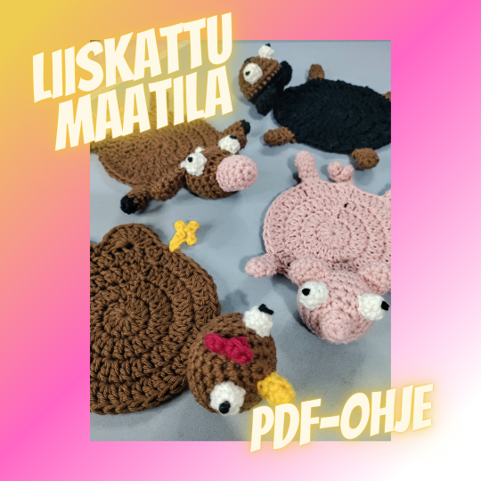 Product image of  Liiskattu Maatila -virkkausohje (pdf-ohje)