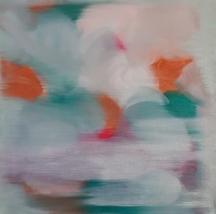 Product image of  Singing a song, öljyväri kankaalle