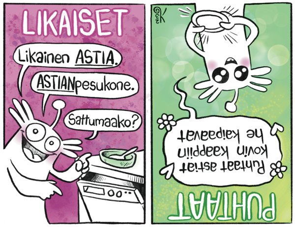Product image of  ENNAKKOTILAUS: Puhtaat / likaiset -magneetti tiskikoneeseen