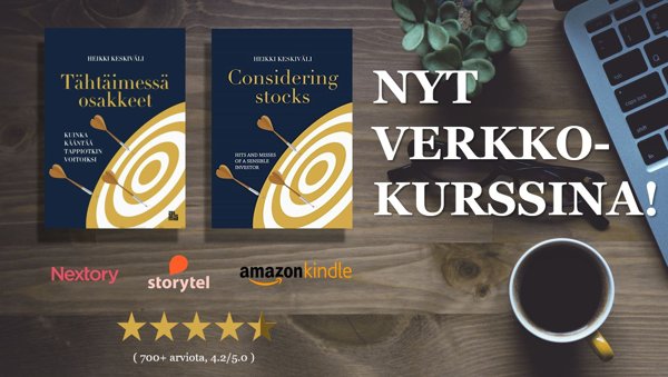 Product image of  SIJOITUSKURSSI: TÄHTÄIMESSÄ OSAKKEET