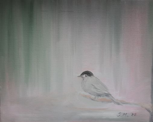 Product image of  Västäräkistä vähäsen, öljy kankaalle, 33 x 42 cm