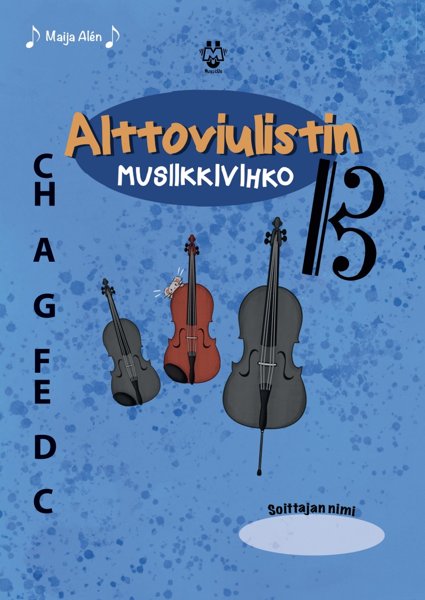 Product image of  Alttoviulistin musiikkivihko
