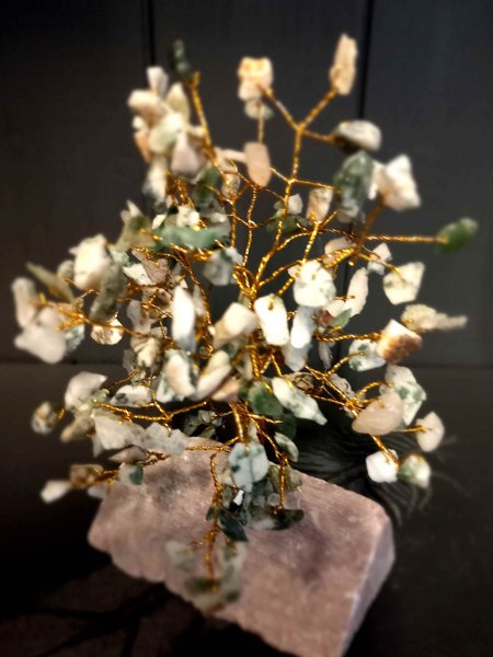 Product image of  Vihreä puu-akaatti kristallipuu (160)
