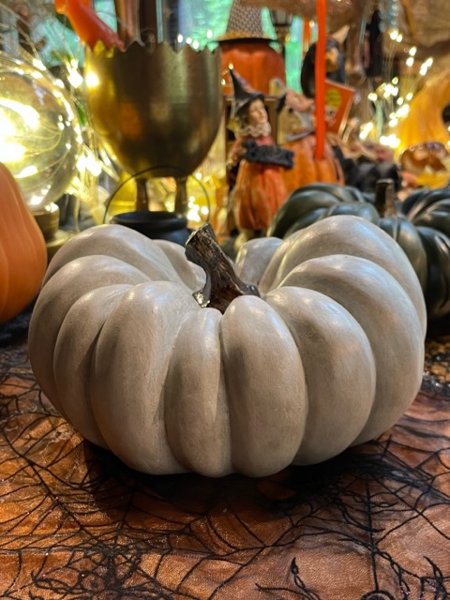 Product image of Valkoinen kurpitsa somiste arvokkaan kaunis halloween koriste