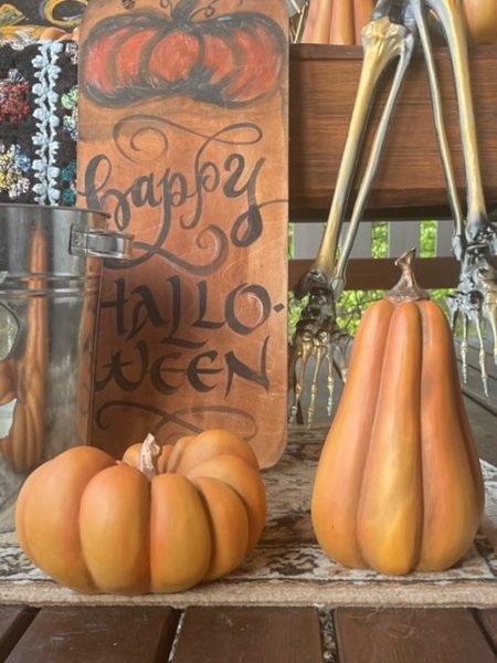 Product image of Kurpitsa somiste, oranssi arvokkaan kaunis halloween koriste