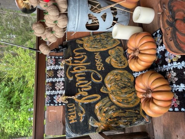 Product image of Hello Pumpkin Season - sisustuskyltti